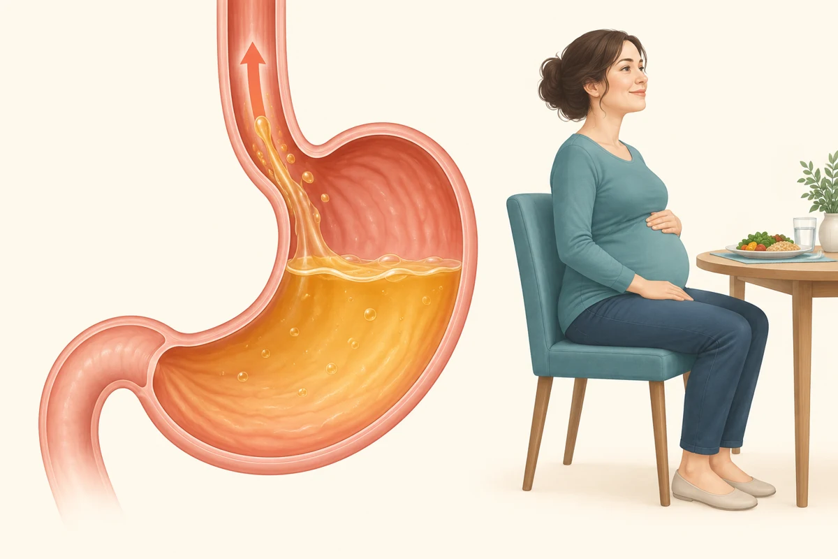 Brûlures d’estomac enceinte : que faire et quels traitements peut-on prendre ?
