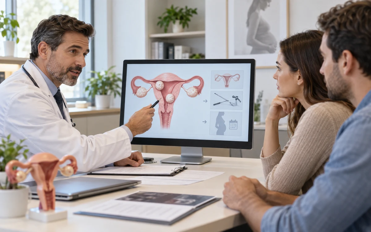 Fibrome et désir de grossesse : faut-il l’enlever avant d’essayer de concevoir ?